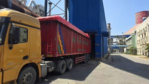 Waste buffer bin -SRF unloading - Nanjing Sequoia Industrial Solutions Co.,ltd Alternative Fuel buffer bin