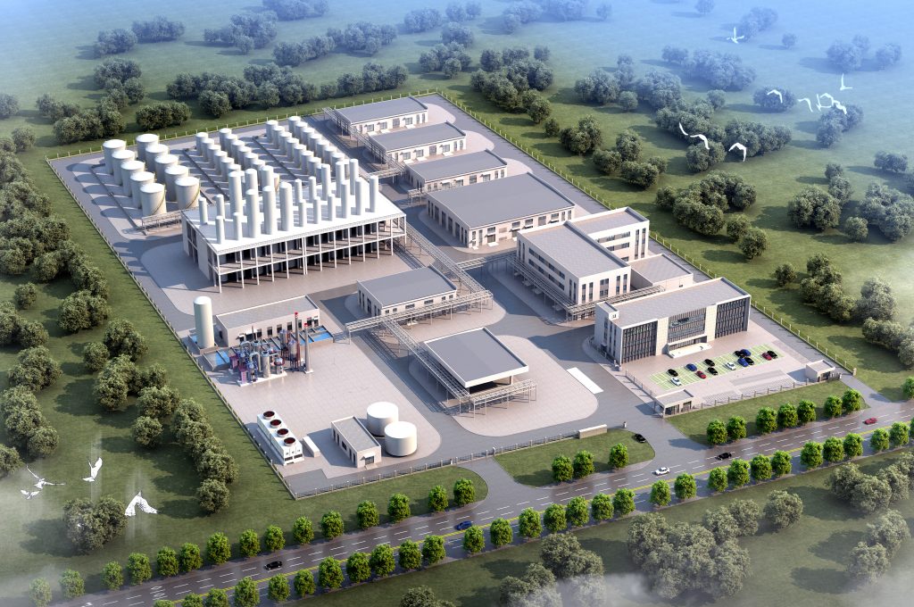 3D General Layout of the Project